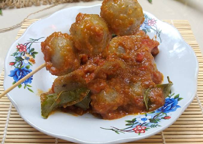Ini dia! Resep memasak Cilok bumbu kacang dijamin enak