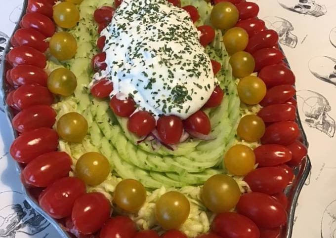 [vegan] Salade de concombre au gochugaru – Les Marottes de Marie