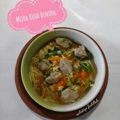 A picture of Misoa Kuah Bening.