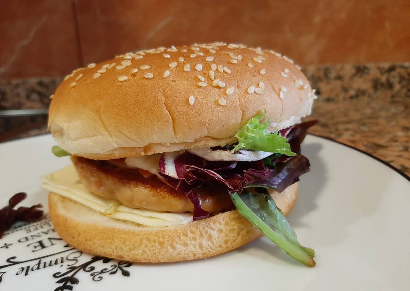 Hamburguesa de Pollo Shoji