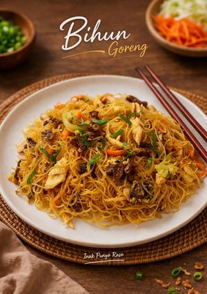 Foto resep Bihun Goreng Jamur Kuping