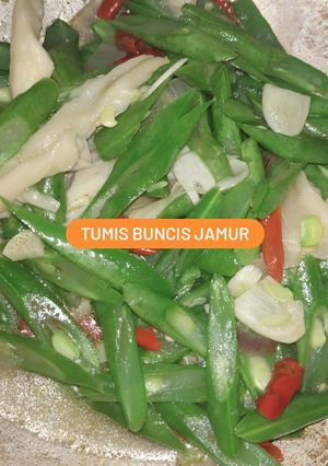 Foto resep Tumis Buncis Jamur Simple