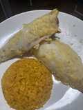 Gallineta rebozada en airfryer