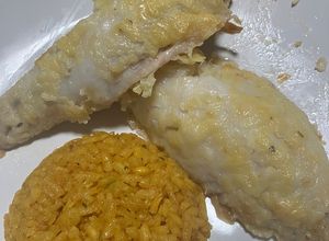 Una foto de Gallineta rebozada en airfryer