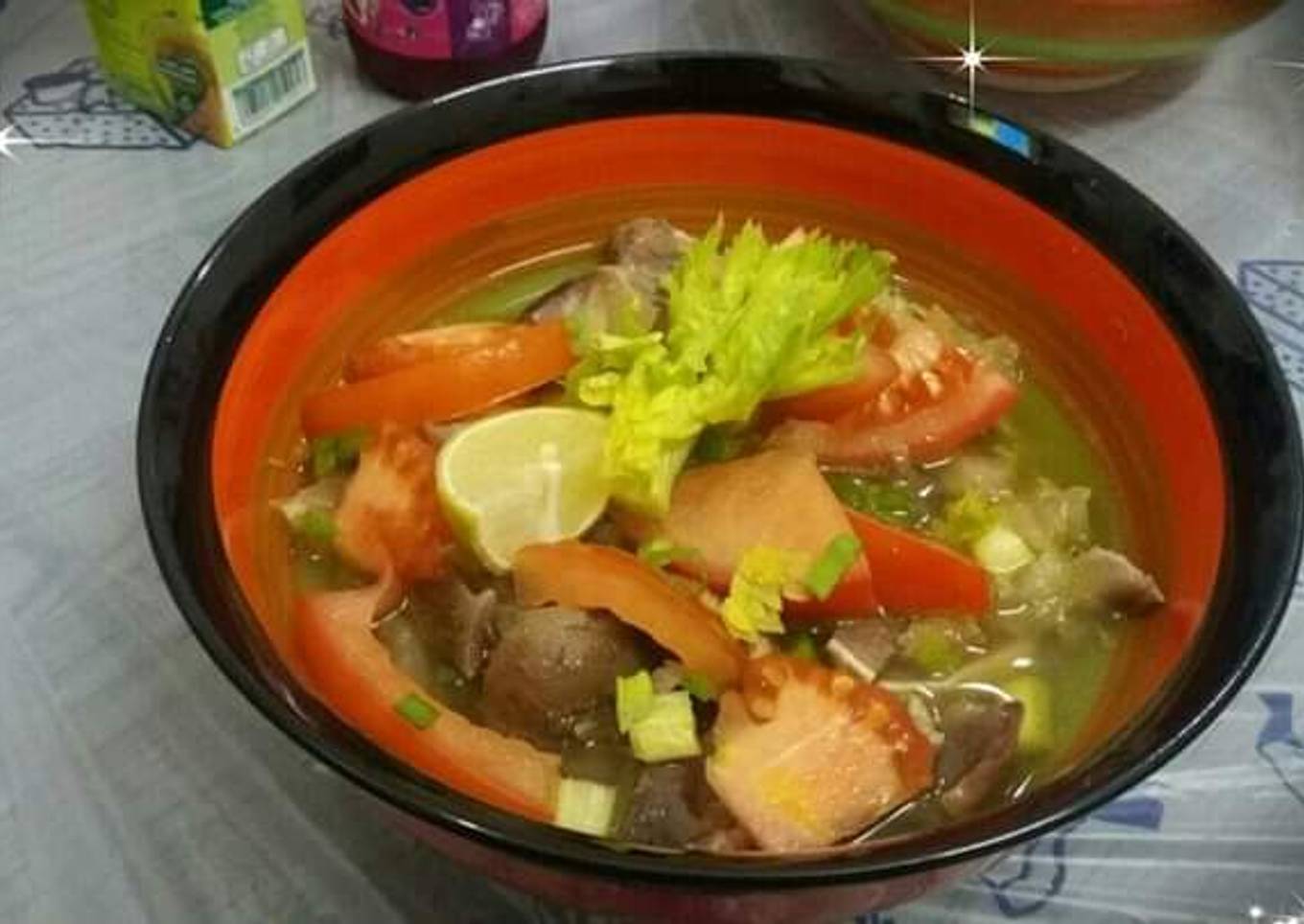 Soto daging+Kikil sapi Jogya