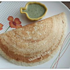 A picture of Ragi Millet Dosa  (Ragi Dose)                                 .