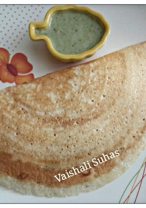 A picture of Ragi Millet Dosa (Ragi Dose) .