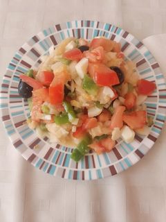 Una foto de Pipirrana de Bacalao