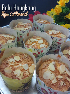 Foto resep Bolu Hongkong Keju Almond