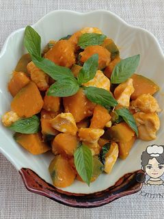 รูปของ ไก่ผัดฟักทอง