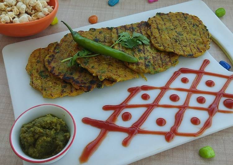 Potato Pancakes on Grill Pan