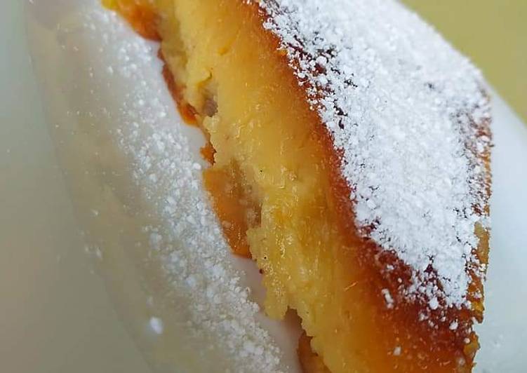 Torta di mele cremosa