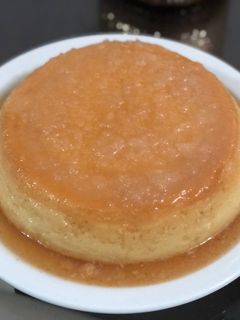 Una foto de Flan de coco