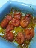 Tomatitos confitados en 5´ al micro