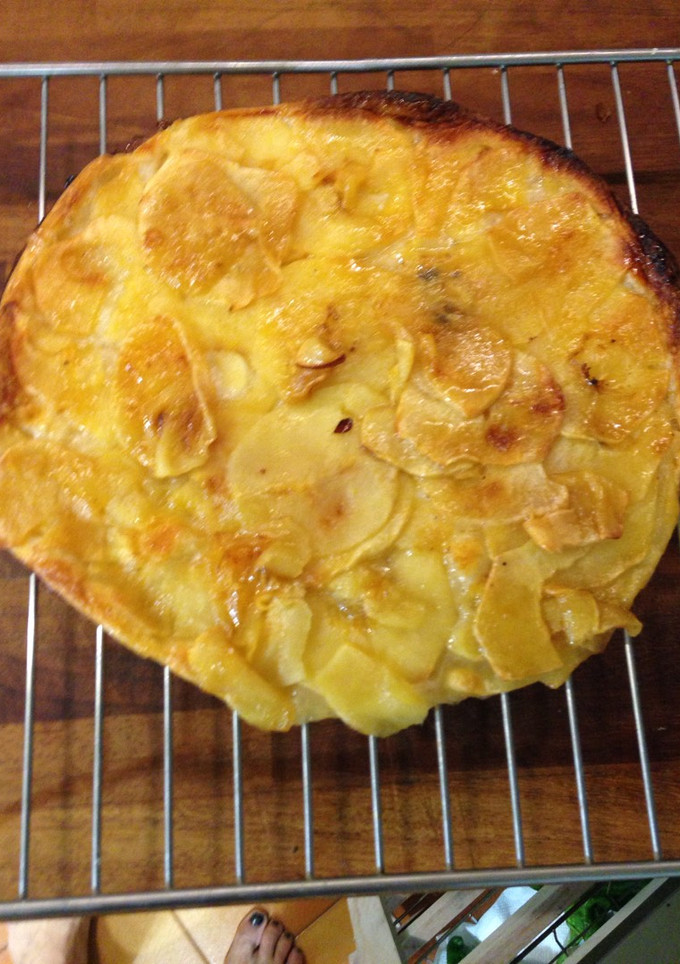 Una foto de Tarta de manzana fácil