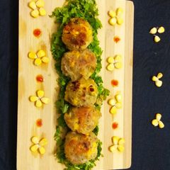 A picture of Corn Tikki.