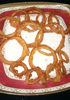 A picture of Onion rings.
