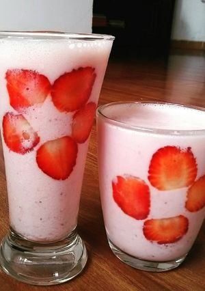 Hình của món Smothies Dâu.