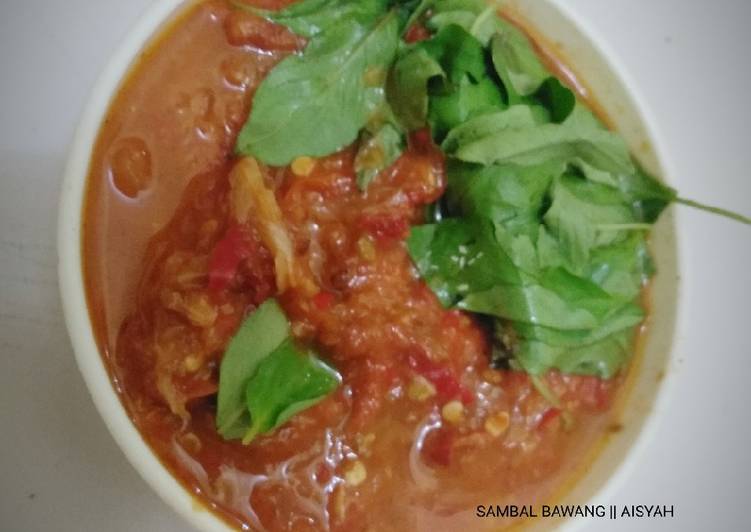 Resep Sambal bawang yang Enak