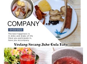Foto resep Wedang Secang Jahe Gula Batu