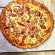 Pizza de coliflor Keto
