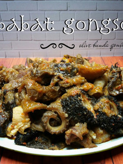 Foto resep Babat gongso