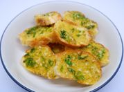 Gambar garlic bread microwave