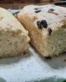 Pan con y sin pasas