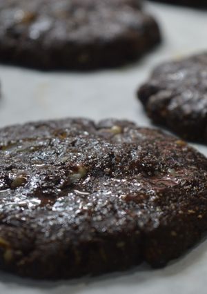 Una foto de Galletas de avena y algarroba