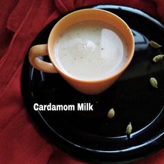 Cardamom Milk A picture of Cardamom Milk.
