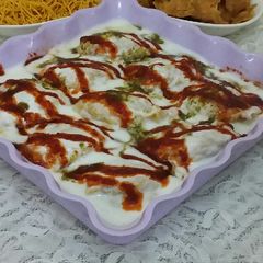 A picture of Stuffed Dahi Bade.