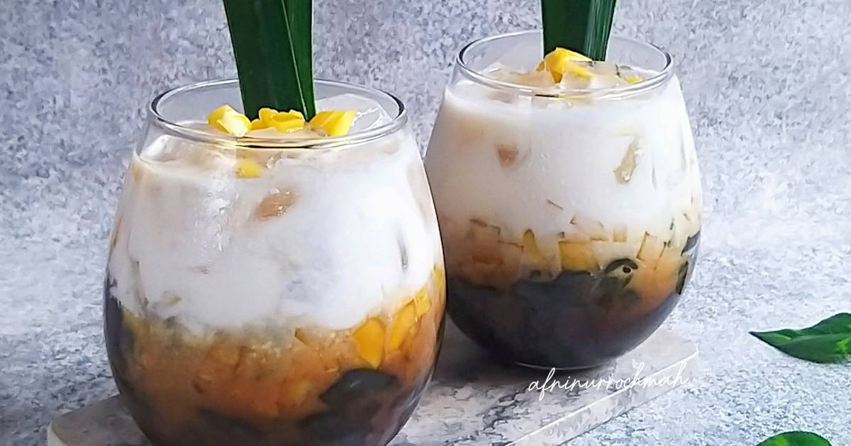 Resep Es Dawet Ireng Keju Oleh Ummahhaaqa95 Afni Nur Rochmah Cookpad