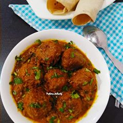 A picture of Bottle Gourd Kofta.