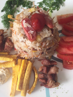 Una foto de Arroz criollo enmazorcado