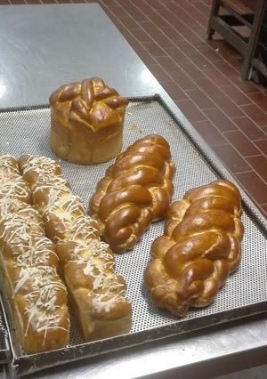Édes, narancsos, citromos kalács recept fotója
