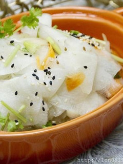 和風醬涼拌白蘿蔔 的食譜成品照片