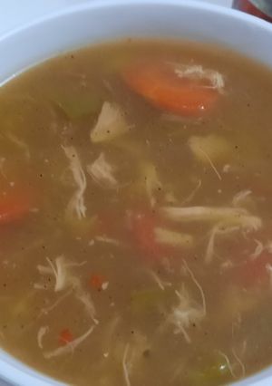 A picture of Chicken chilli 🌶.