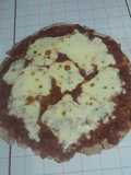 Pizza de harina integral