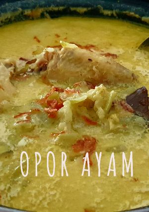Foto resep Opor Ayam Kuning gurih kental