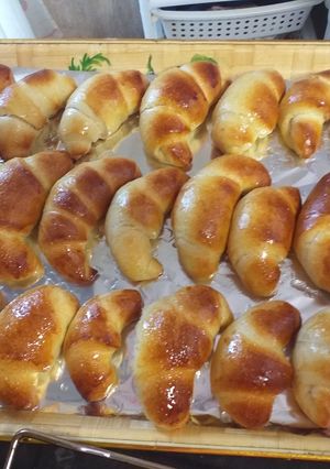 Una foto de Croasanes caseros