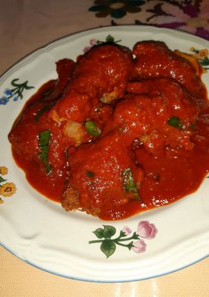 Foto resep Ayam saus padang