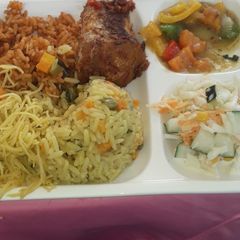 A picture of Africana rice package.