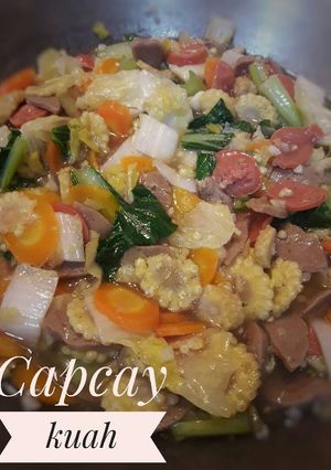 Foto resep Capcay Kuah
