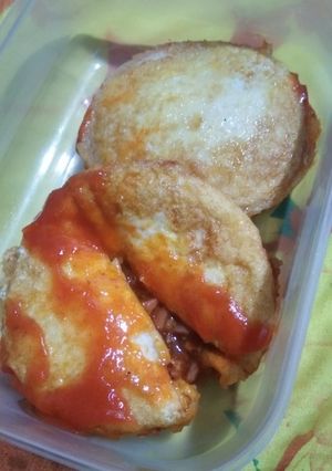 Foto resep 041. Dorayaki sosis