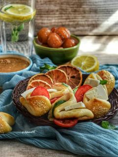 عکسی از دستور نون و پنیر پاکتی