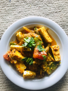 A picture of Paneer Jalfrezi.