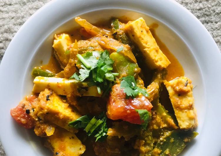Easiest Way to Make Quick Paneer Jalfrezi