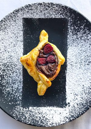 🍫Hajtogatott nutellás táska🍫 recept fotója