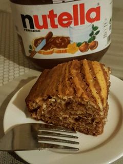 صورة لوصفة كيكة النوتيلا🍫