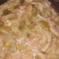A picture of White Sauce with Macroni for Chinese Rice.